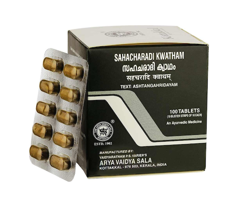 Сахачаради Кватхам (100 таб), Sahacharadi Kwatham, произв. Kottakkal Ayurveda #1