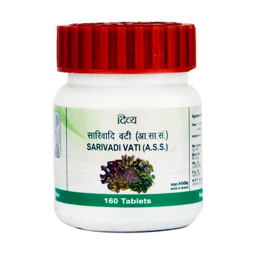 Саривади Вати (160 таб, 125 мг), Sarivadi Vati, произв. Patanjali #1