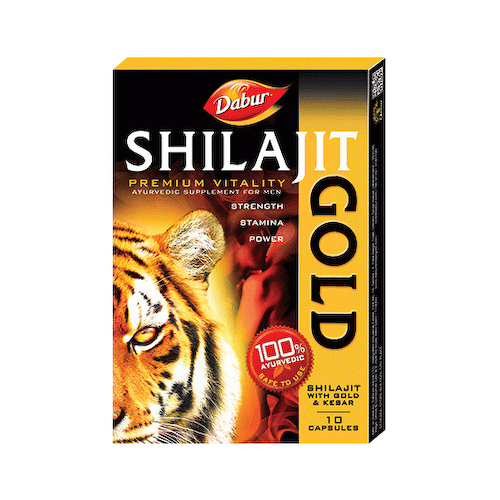 Шиладжит Голд (10 кап), Shilajit Gold, произв. Dabur #1