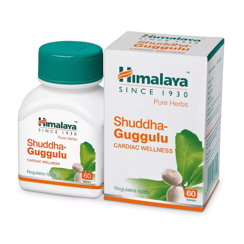 Шуддха Гуггулу (60 таб, 250 мг), Shuddha Guggulu, произв. Himalaya #1