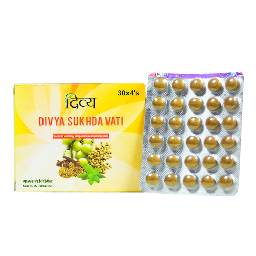 Сукхда Вати (120 таб, 500 мг), Sukhda Vati, произв. Patanjali #1