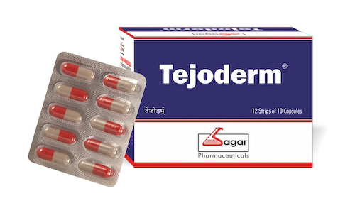 Тежодерм (120 кап), Tejoderm, произв. BPRL #1