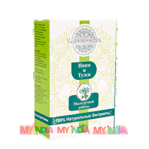 Натуральное мыло с Ним и Тулси (100 г), произв. Vedik Essence #1