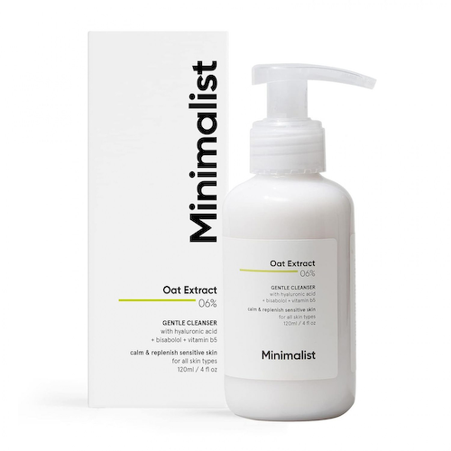 Нежное очищающее средство с экстрактом Овса 06% (120 мл), Oat Extract 06% Gentle Cleanser, произв. Minimalist #1