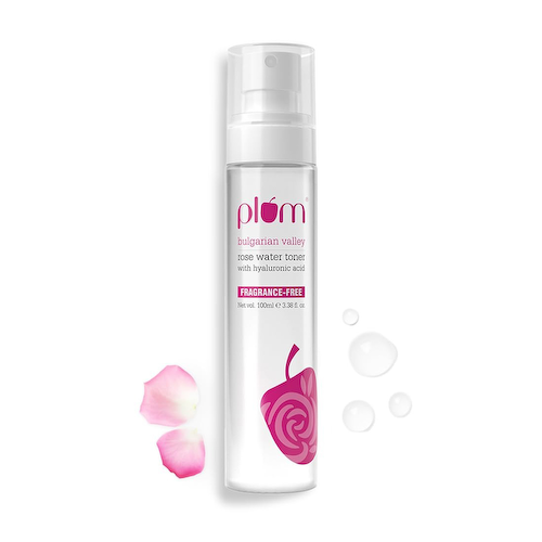 Тонер с Розовой водой и Гиалуроновой кислотой (100 мл), Bulgarian Valley Rose Water Toner with Hyaluronic Acid, произв. Plum #1