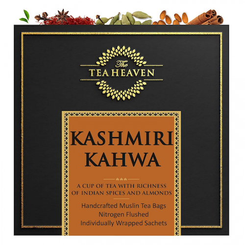 Чай Кашмири Кахва (17 пак), Kashmiri Kahwa, произв. Tea Heaven #1