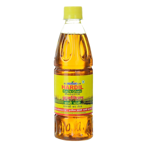 Горчичное масло (500 мл), Hardil Kachi Ghani Mustard Oil, произв. Idhayam #1