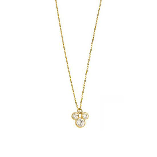 Колье желтое маленькое Дисней Микки Маус, Necklace Yellow Small Disney Mickey Mouse, произв. MYINDIA #1