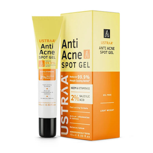 Гель против прыщей с Нимом и Витамином В3 (15 мл), Anti Acne Spot Gel Neem &amp; Vitamin B3, произв. Ustraa #1