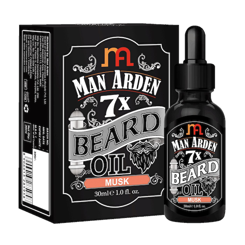 Масло для бороды с Мускусом (30 мл), 7X Beard Oil Musk, произв. Man Arden #1