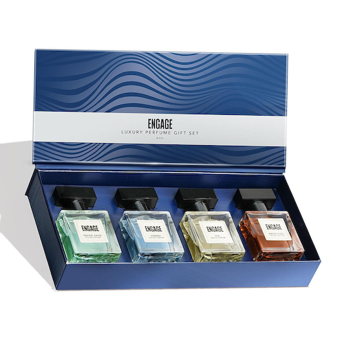 Подарочный набор парфюма для мужчин (4 x 25 мл), Luxury Perfume Gift Set Man, произв. Engage #1