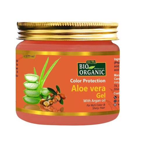 Алоэ вера гель: для защиты цвета (175 мл), Color Protection Aloe vera Gel, произв. Indus Valley #1
