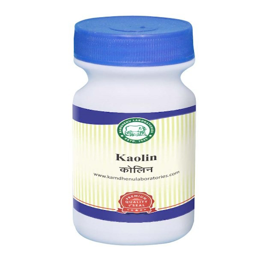 Каолин: глина для лица (200 г), Kaolin Clay, произв. Kamdhenu #1