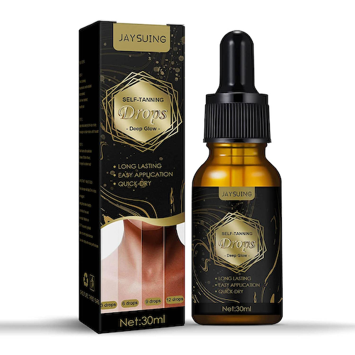 Капли для автозагара Глубокое сияние (30 мл), Self Tanning Drops Deep Glow, произв. Jaysuing #1