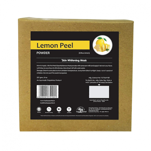 Порошок цедры Лимона (227 г), Lemon Peel Powder, произв. Herb Essential #1