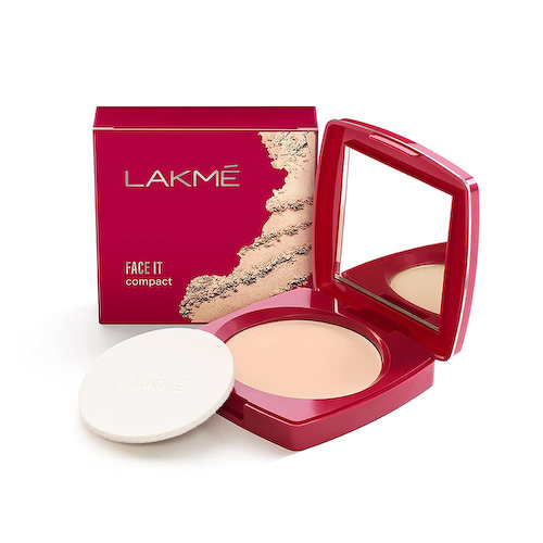 Компактная пудра: оттенок Коралл (9 г), Face It Compact Coral, произв. Lakme #1