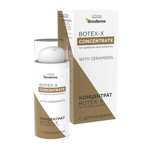 Концентрат BOTEX-X с церамидами для бровей и ресниц (5 мл), BOTEX-X Concentrate with Ceramides for Eyebrows and Eyelashes, произв. BrowXenna #1