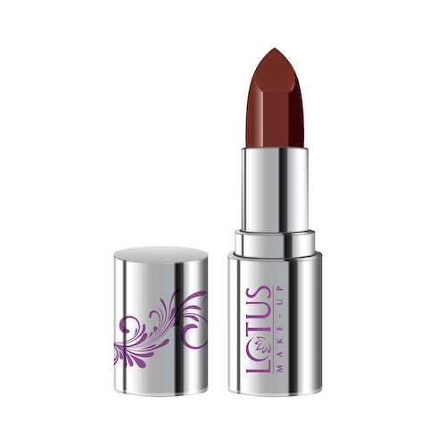 Матовая помада Орехово-коричневый (4,2 г), Ecostay Butter Matte Lip Color Nutty Brown, произв. Lotus Herbals #1