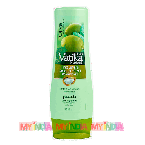 Кондиционер для питания и защиты волос (200 мл), Nourish &amp; Protect Conditioner, произв. Dabur Vatika #1