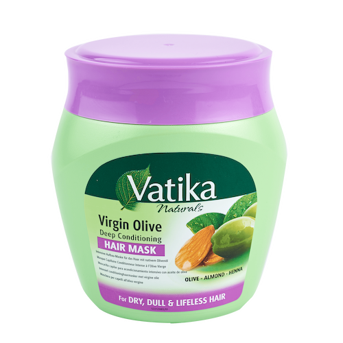 Маска для сухих и безжизненных волос (500 г), Virgin Olive, Hair Mask, произв. Dabur Vatika #1