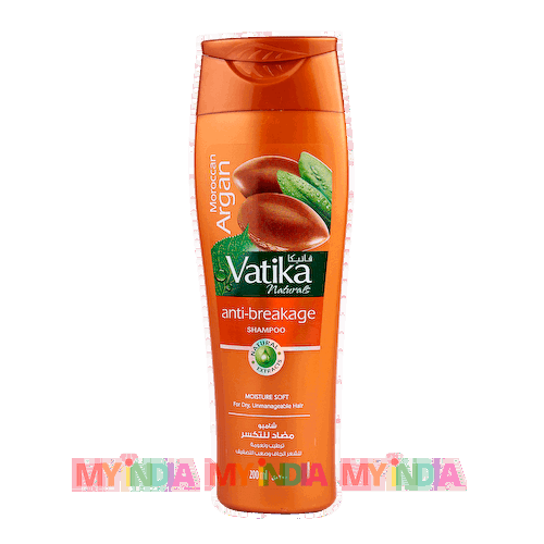 Шампунь для увлажнения и укрепления волос (200 мл), Anti-Breakage Shampoo, произв. Dabur Vatika #1