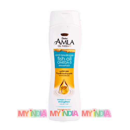 Шампунь против ломкости волос с Омега 3 (200 мл), Anti Breakage Omega 3 Shampoo, произв. Dabur Vatika #1