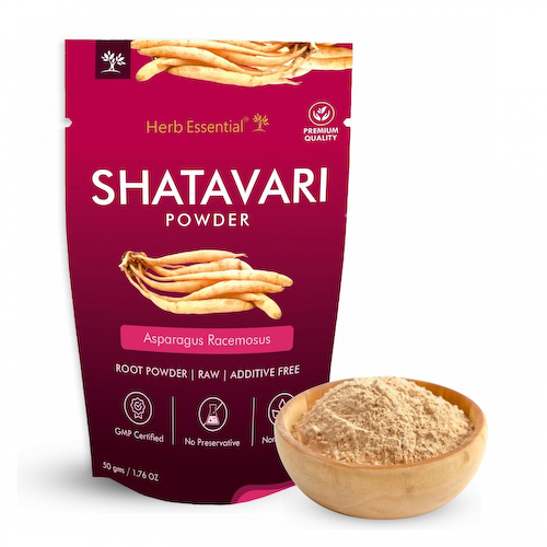 Порошок Шатавари (50 г), Shatavari Powder, произв. Herb Essential #1