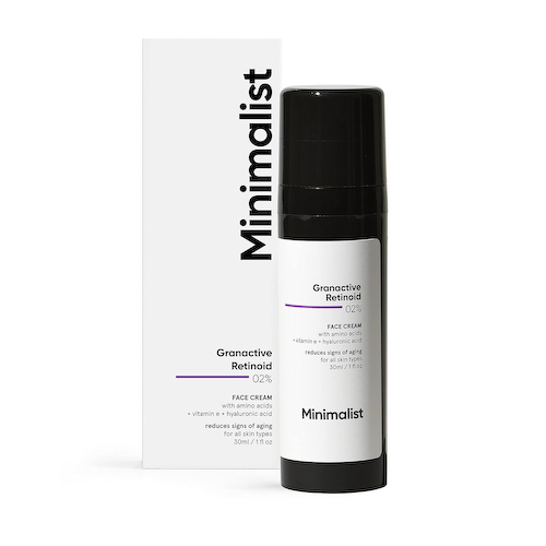 Крем для лица с Гранактивным ретиноидом (30 мл), Granactive Retinoid 02% Face Cream, произв. Minimalist #1