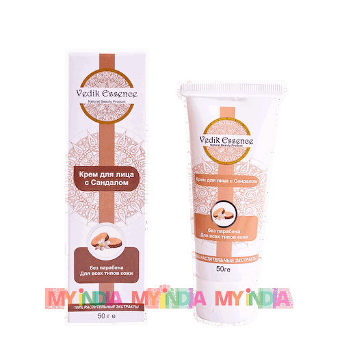 Крем для лица с Сандалом (50 г), произв. Vedik Essence #1