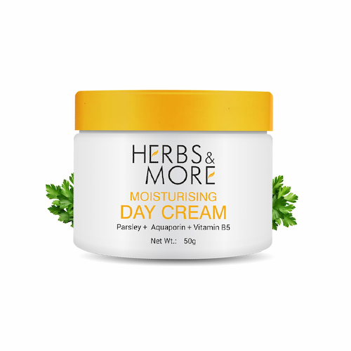 Увлажняющий дневной крем с Петрушкой, Аквапорином и Витамином В5 (50 г), Moisturizing Day Cream Parsley + Aquaporin + Vitamin B5, произв. Herbs &amp; More #1