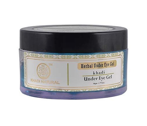 Натуральный гель от тёмных кругов под глазами (50 г), Herbal Under Eye Gel, произв. Khadi Natural #1
