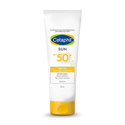 Легкий солнцезащитный гель SPF 50+ (50 мл), Light Gel Very High Protection Sun SPF 50+, произв. Cetaphil #1