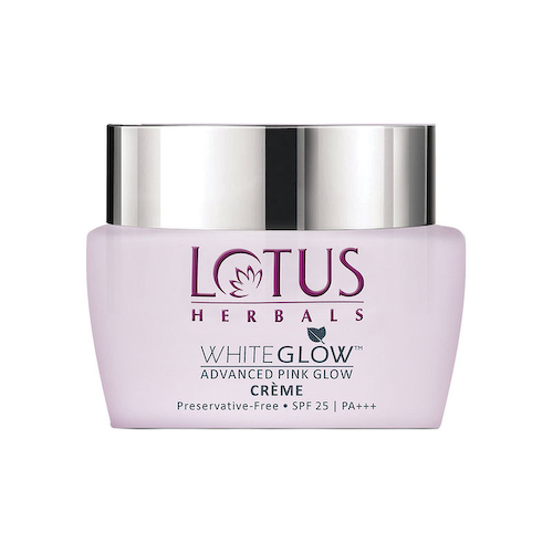 Осветляющий крем SPF 25 (50 г), Advanced Pink Glow Brightening Creme SPF 25 PA+++, произв. Lotus Herbals #1