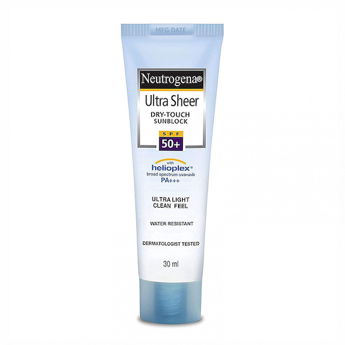 Солнцезащитное средство SPF 50+ (30 мл), Ultra Sheer Dry-Touch Sunblock SPF 50+, произв. Neutrogena #1