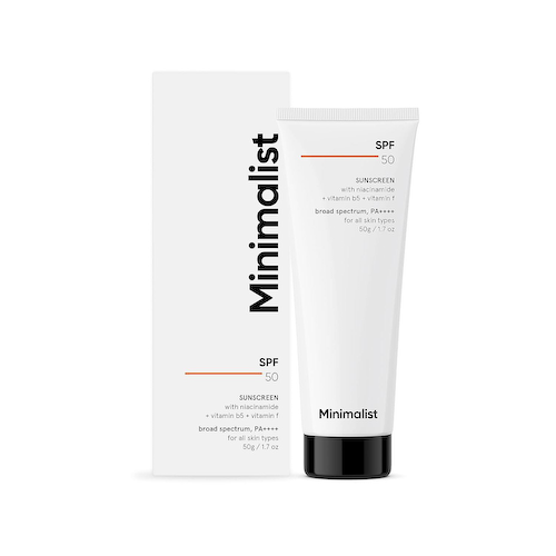 Солнцезащитный крем SPF 50 (50 г), Sunscreen SPF 50, произв. Minimalist #1