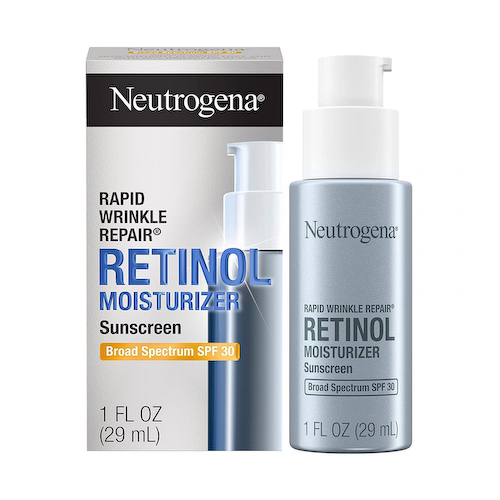 Увлажняющее средство против морщин с Ретинолом SPF 30 (29 мл), Rapid Wrinkle Repair Retinol Moisturizer Sunscreen Broad Spectrum SPF 30, произв. Neutrogena #1