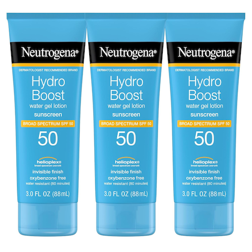Увлажняющий крем SPF 50 (3 х 88 мл), Hydro Boost Water Gel Moisturizing Sunscreen Spf 50, Neutrogena #1