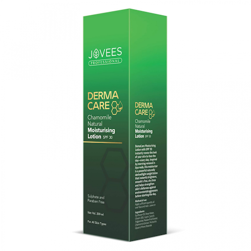 Увлажняющий лосьон с Ромашкой SPF 30 (200 мл), Derma Care Chamomile Natural Moisturising Lotion SPF 30, произв. Jovees #1