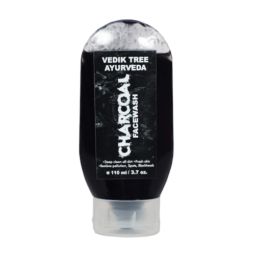 Гель для умывания на основе Угля (110 мл), Charcoal Facewash, произв. Vedik Tree #1