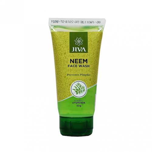 Гель для умывания с Нимом: против прыщей (50 г), Neem Face Wash, произв. Jiva #1