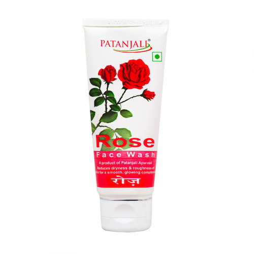 Гель для умывания с Розой (60 г), Rose Face Wash, произв. Patanjali #1