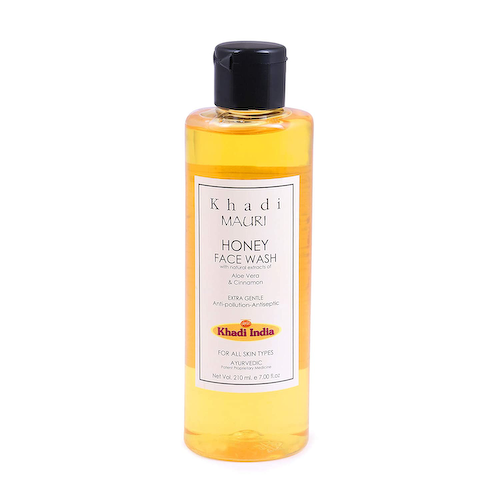 Натуральное средство для умывания с Мёдом (210 мл), Honey Face Wash, произв. Khadi Mauri #1