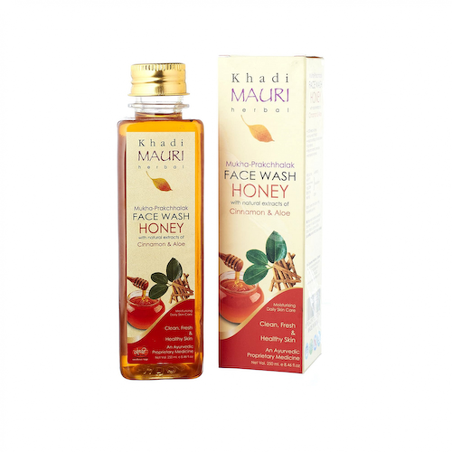 Натуральное средство для умывания с Мёдом (250 мл), Honey Face Wash, произв. Khadi Mauri #1