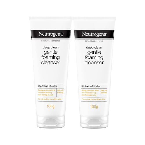Очищающее средство для лица (2 x 100 г), Deep Clean Foaming Cleanser, произв. Neutrogena #1