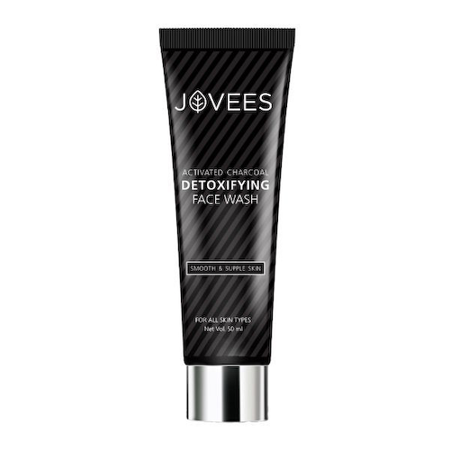 Очищающее средство для лица с Активированным углем (50 мл), Activated Charcoal Detoxifying Face Wash, произв. Jovees #1