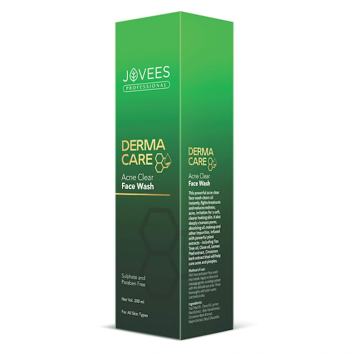 Очищающее средство для умывания против акне (200 мл), Derma Care Acne Clear Face Wash, произв. Jovees #1