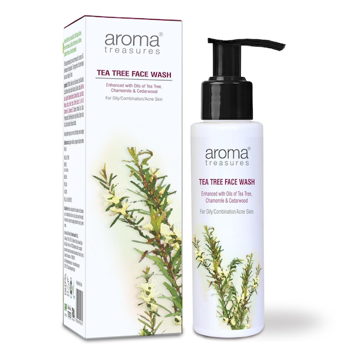 Средство для умывания с Чайным деревом (100 мл), Tea Tree Face Wash, произв. Aroma Treasures #1