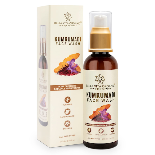 Средство для умывания с Кумкумади (100 мл), Kumkumadi Face Wash, произв. Bella Vita #1