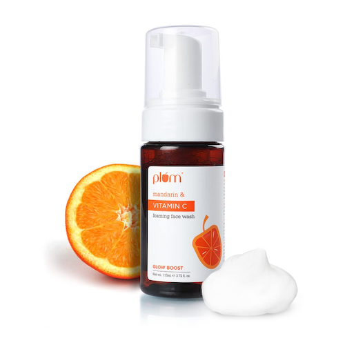 Средство для умывания с Мандарином и Витамином С (110 мл), Mandarin &amp; Vitamin C Foaming Face Wash, произв. Plum #1