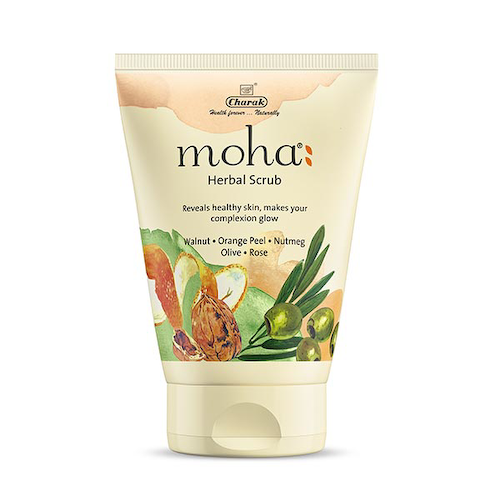 Моха: натуральный скраб для лица (100 г), Moha Herbal Scrub, произв. Charak #1